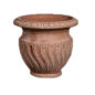 Preview: geschwungene Terracotta Vase